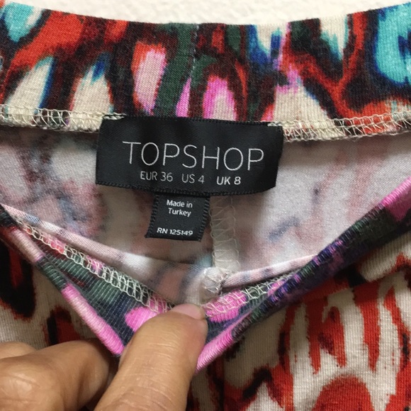 Top shop cheetah print skirt - Picture 5 of 8